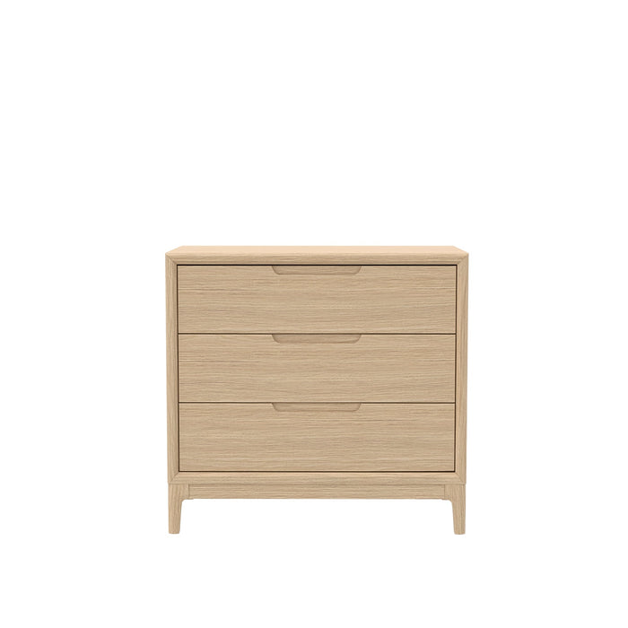 Alpine Furniture Cleo June Chest, Light Oak