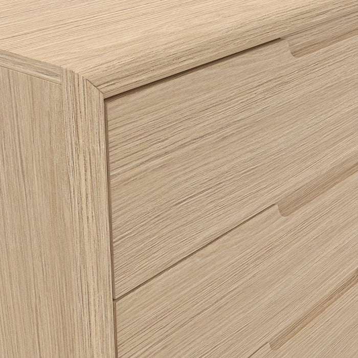 Alpine Furniture Cleo June Chest, Light Oak