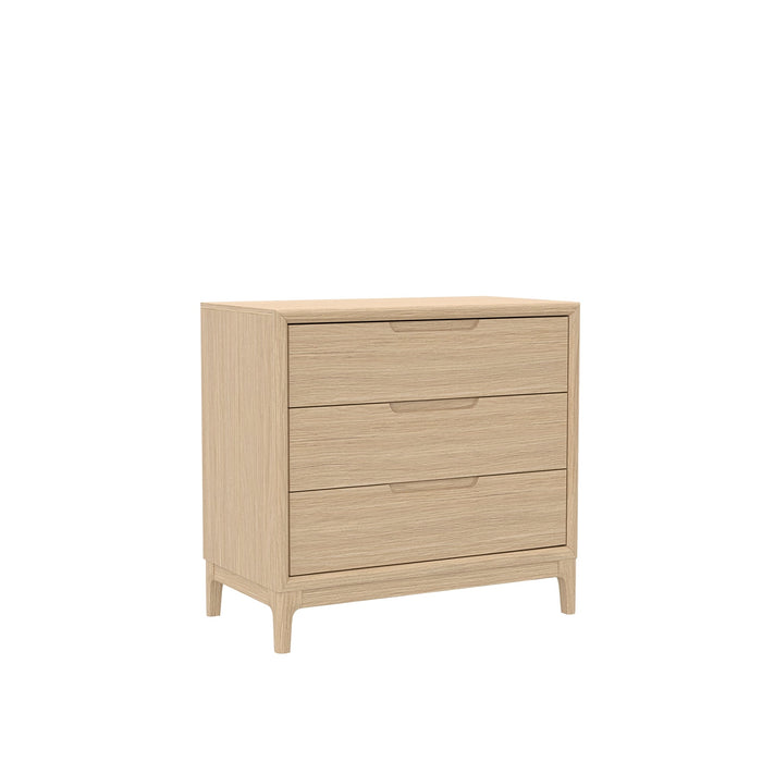 Alpine Furniture Cleo June Chest, Light Oak