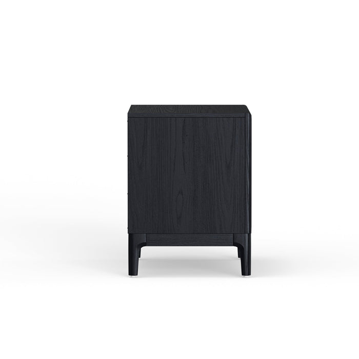 Alpine Furniture June Nightstand, Vintage Black