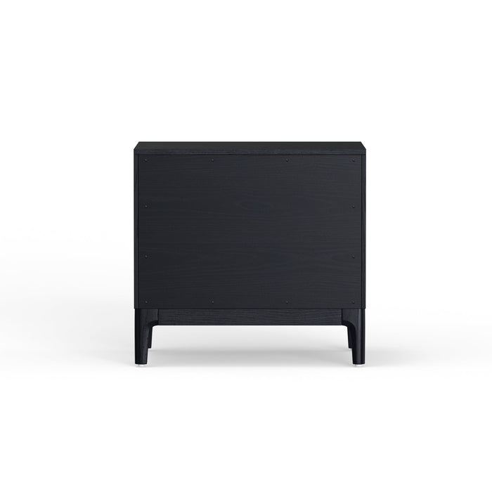 Alpine Furniture June Nightstand, Vintage Black