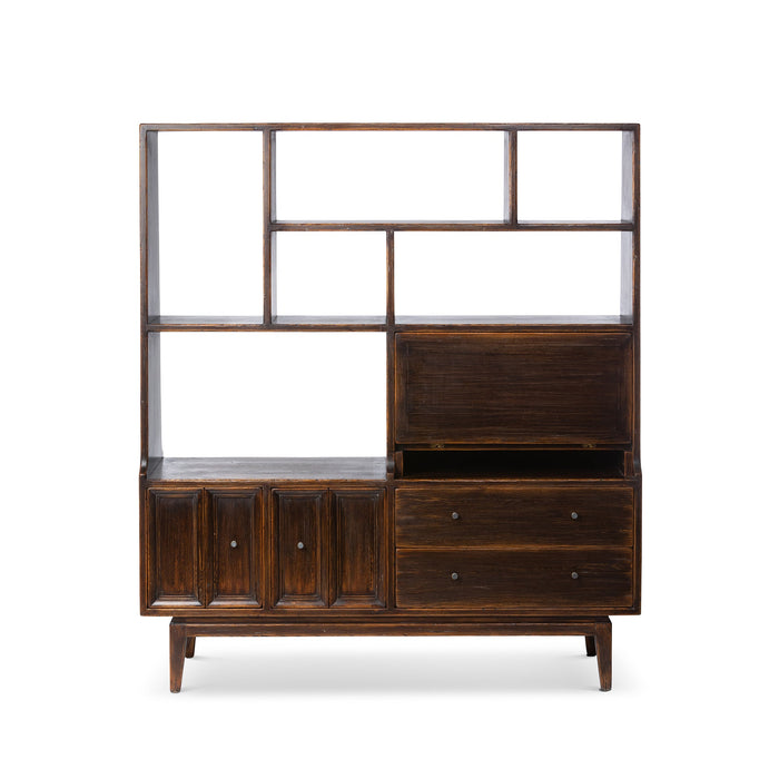 Park Hill Collection Campbell Etagere Cabinet - Versatile Multi-Functional Storage for Home Office & Living Room Decor EFC26002