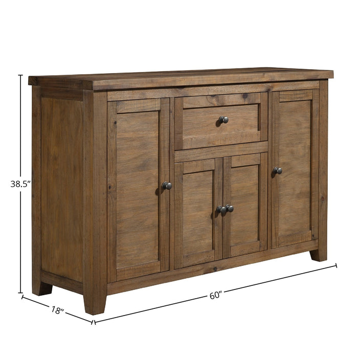 Alpine Furniture Kensington Server, Reclaimed Natural