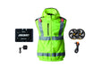 Tomahawk Power 24V Battery-Powered Fan-Cooled Safety Vest Hi-Vis Complete Cooling System - Main Product Image