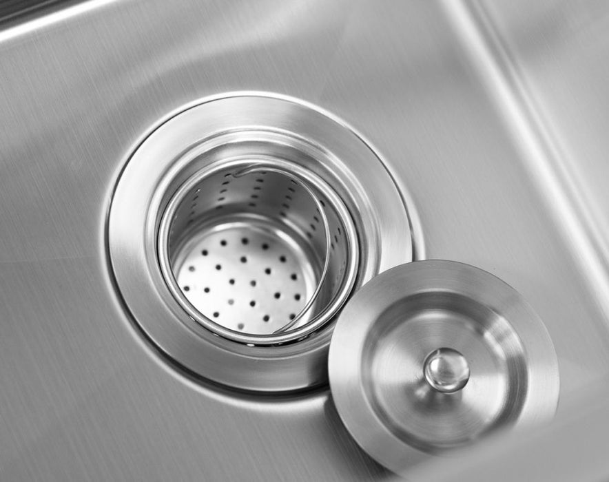 33" Double Bowl Under-Mount Sink - KS522