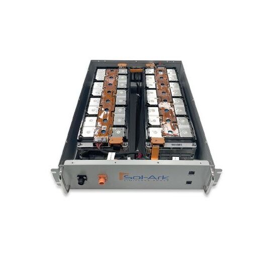 Green Vista Living Sol-Ark L3-HV-40-KWH Indoor Battery Bank Portable Power Stations - Close-Up