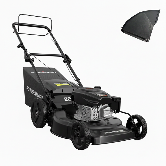 PowerSmart 22" 170cc Gas Self-Propelled 3-in-1 Lawn Mower V8622S1