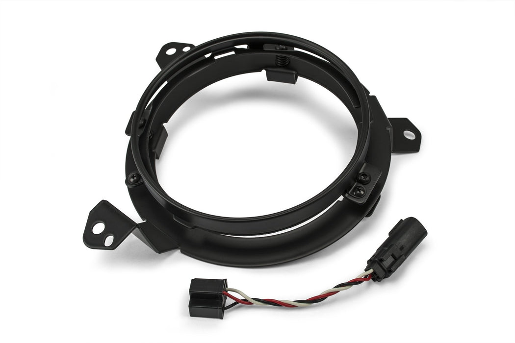 DV8 Offroad 2018-2026 LED Headlight Adapter Brackets for Jeep JL & JT – on the trail, image 1 of 2