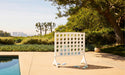 Ledge Lounger Four In A Row-White-Sage Green-Sky Blue — view 3