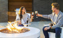 Ledge Lounger Fire & Lighting Fire Pit-Propane-40" Round — view 16