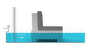 Ledge Lounger Signature Sectional Middle — view 8