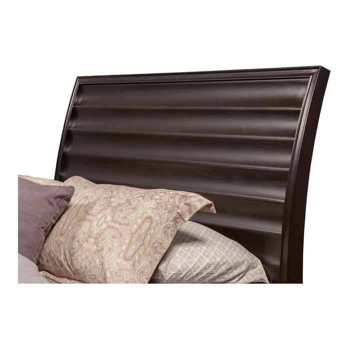 Alpine Furniture Legacy Storage Bed, Black Cherry