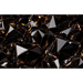 Napoleon large black crystal decorative fireplace media, 8 pieces G497-0006