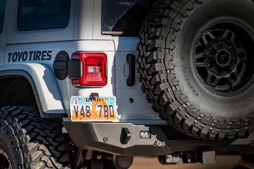 Jeep JL Wrangler License Plate Relocation Mount Accessory