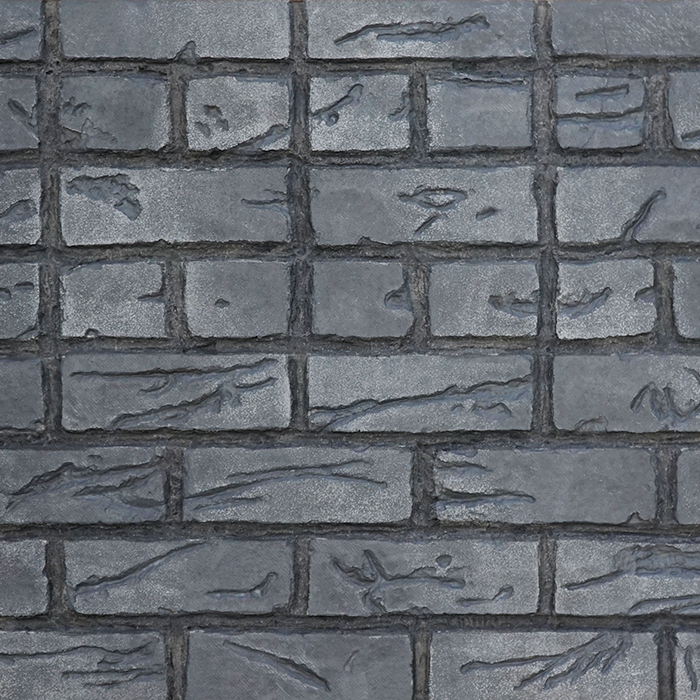 Empire gray fire brick liner swatch