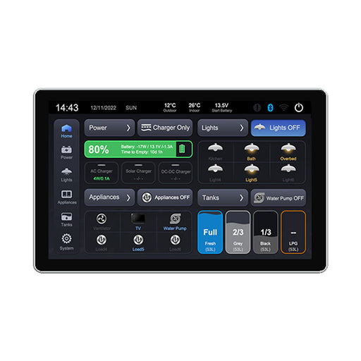 LINKS2 by Linkswell - 10-Inch RV Central Control Center &