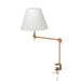 Park Hill Clamp-on Desk Lamp with Fabric Shade ELT95878