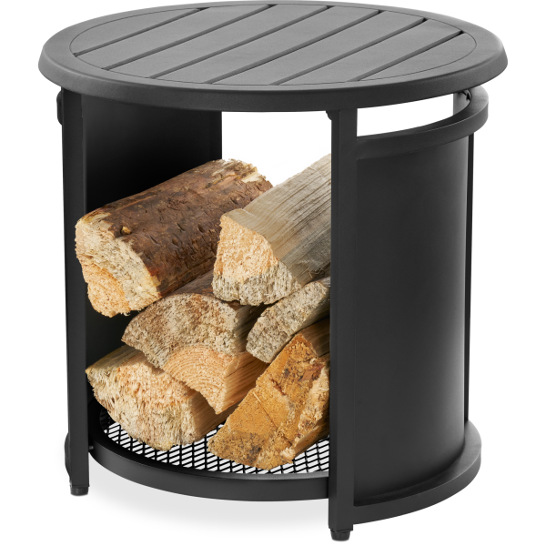 Napoleon round fire pit side table NWO20TI-BK in black