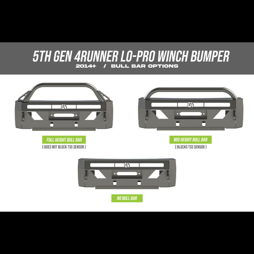 C4 Fabrication 2014-2024 Toyota 4Runner Lo-Pro Winch Bumper – image 2 of 20