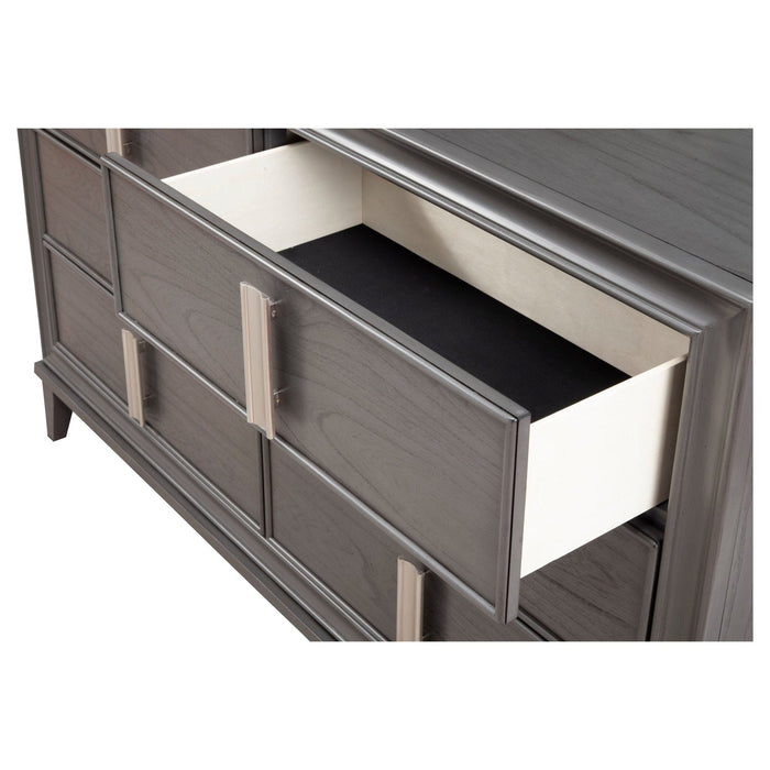 Alpine Furniture Lorraine Dresser, Dark Grey