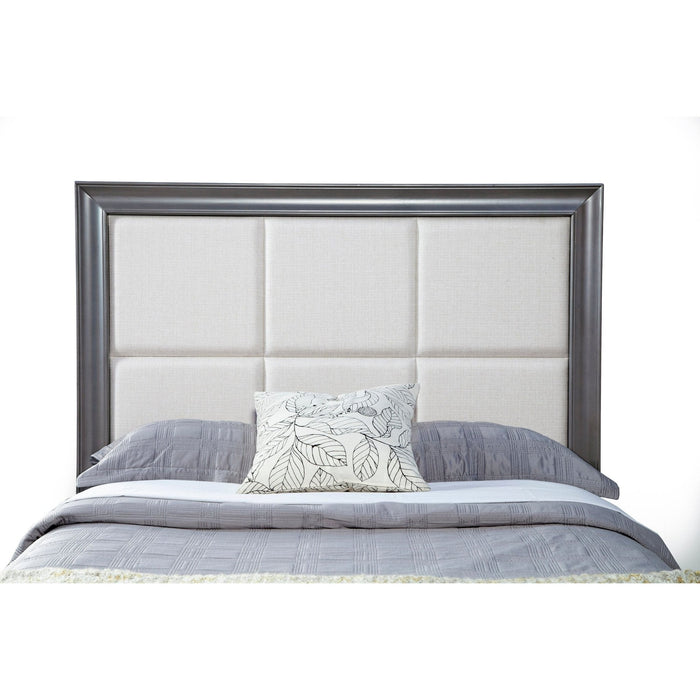 Alpine Furniture Lorraine Storage Bed, Dark Grey