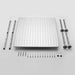 Cascada Showers 20" Stainless Steel Luxury Square LED Rain Bathroom Shower Head - Product Image 6