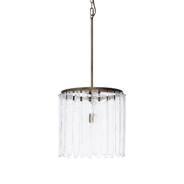 Dawson Glass Panel Chandelier ELH36057 Park Hill