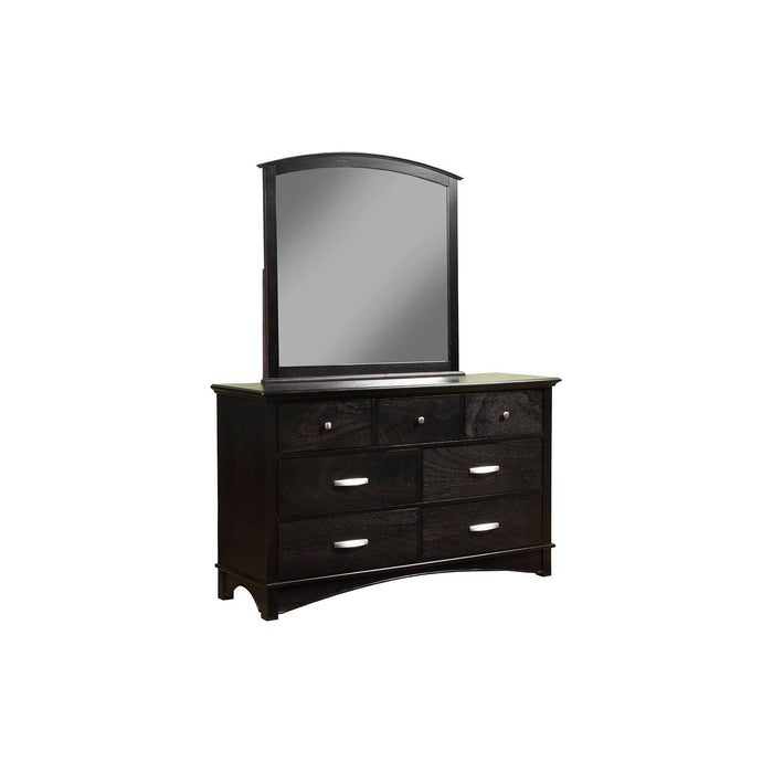 Alpine Furniture Madison Mirror, Dark Espresso