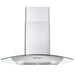 Cosmo 4-Piece Appliance Package - 30-Inch Dual Fuel Range, Wall Mount Range Hood, Dishwasher and Refrigerator in Stainless Steel (COS-4PKG-042) Cosmo