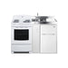 Summit 54" Wide All-in-One Kitchenette with Electric Coil Range (ACK54COILW)