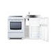 Summit 54" Wide All-in-One Kitchenette with Electric Range (ACK54ELSTW) view 6