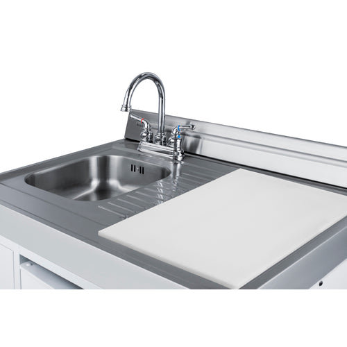 Summit 60" Wide All-in-One Kitchenette with Gas Range (ACK60GASW) view 5