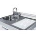Summit 60" Wide All-in-One Kitchenette with Gas Range (ACK60GASW) view 6
