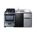 Summit 63" Wide All-in-One Kitchenette with Gas Range (ACK63GASBSS)