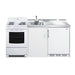 Summit 72" Wide All-in-One Kitchenette with Electric Coil Range (ACK72COILW)