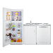Summit 71" Wide All-In-One Kitchenette with Dishwasher (ACKDW721G) view 3