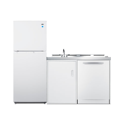 Summit 71" Wide All-In-One Kitchenette with Dishwasher (ACKDW72) view 2