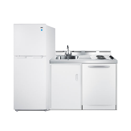 Summit 71" Wide All-In-One Kitchenette with Dishwasher (ACKDW72)