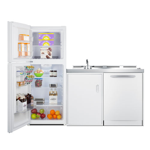 Summit 71" Wide All-In-One Kitchenette with Dishwasher (ACKDW72) view 3
