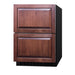 Summit 24" Wide Outdoor 2-Drawer Refrigerator-Freezer, ADA Compliant (ADRF244OS) view 5