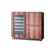 Summit 36" Wide Combination Wine Cellar & 2-Drawer Refrigerator , ADA Compliant (Panel Not Includ (ADRWC36PNR) view 4