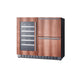 Summit 36" Wide Combination Wine Cellar & 2-Drawer Refrigerator , ADA Compliant (Panel Not Includ (ADRWC36PNR) view 5