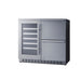 Summit 36" Wide Combination Wine Cellar & 2-Drawer Refrigerator, ADA Compliant (ADRWC36) view 4