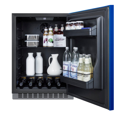 Summit 24" Wide Built-In All-Refrigerator, ADA Compliant (AL54B) view 4