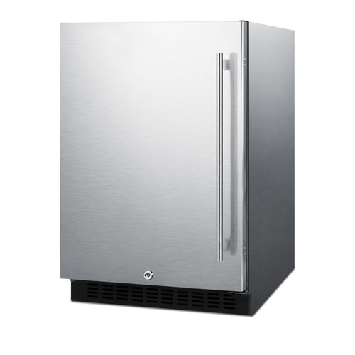 Summit 24" Wide Built-In All-Refrigerator, ADA Compliant (AL54CSSLHD) view 4