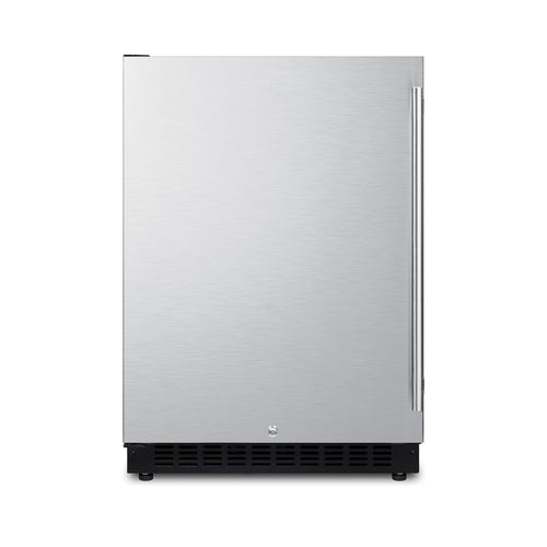 Summit 24" Wide Built-In All-Refrigerator, ADA Compliant (AL54CSSLHD)