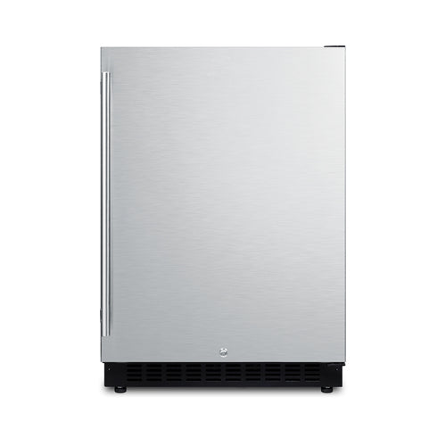 Summit 24" Wide Built-In All-Refrigerator, ADA Compliant (AL54CSS)