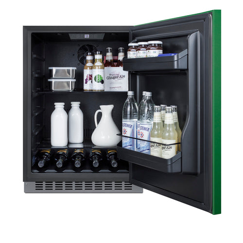 Summit 24" Wide Built-In All-Refrigerator, ADA Compliant (AL54G) view 4