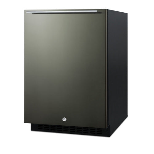 Summit 24" Wide Built-In All-Refrigerator, ADA Compliant (AL54KSHHLHD) view 3
