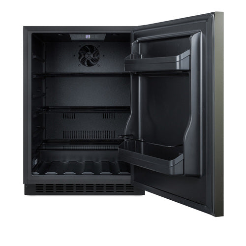 Summit 24" Wide Built-In All-Refrigerator, ADA Compliant (AL54KSHH) view 3